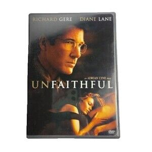Unfaithful DVD Movie 2002 Romance Drama Richard Gere Diane Lane Rated R